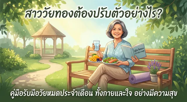 สาววัยทองต้องปรับตัวอย่างไร? คู่มือรับมือวัยหมดประจำเดือน ทั้งกายและใจ อย่างมีความสุข